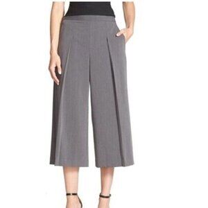 Chelsea28 Womens Wide Leg Pleat Front Culottes Pants Size 4 New